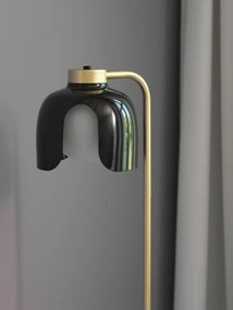 Osram - Lampadar DECOR COROLLE 1xE27/15W/230V negru/auriu