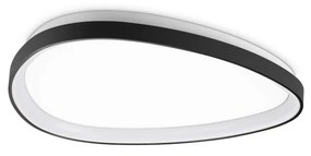 Plafoniera LED design circular GEMINI pl d061 on-off negru