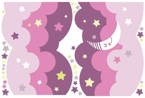 Autocolant Ambiance Scandinavian Clouds Starry Sky