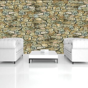 Fototapet - Stone Wall Rock (254x184 cm)