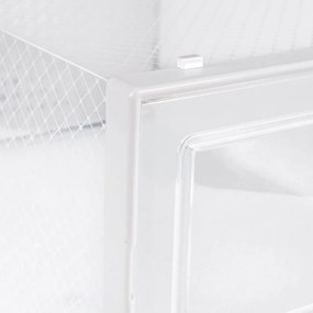 Organizator pentru pantofi MARI, 18 compartimente, transparent/albă SongmicsHome