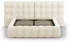 Pat tapitat catifea Bali T – 140×200 cm