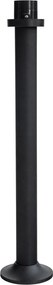 BRILAGI - Stâlp pentru lampă de exterior HARBOR 1xE27/40W/230V 120 cm IP33 negru