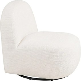 Fotoliu crem pivotant Milo – House Nordic