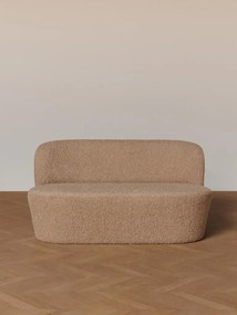 Canapea 2 locuri, stofa boucle, Birman