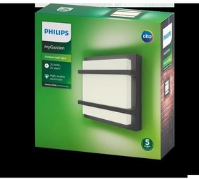 Aplică LED de exterior PETRONIA LED/12W IP44 Philips 17394/93/P3