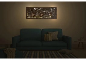 Li-Go 23524/DUB2 - Decorațiune LED de perete reglabilă LED/24W/230V 130x50 cm stejar