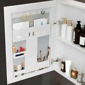 Set mobilier de baie cu lavoar Monti 60cm White