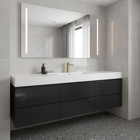 Baterie pentru baie Rea Arlo Brush Gold