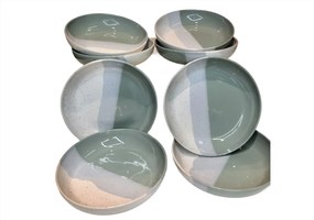 Bol Mare Pasta - Colectia Artizan Verde 23cm