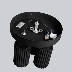 Spot Sollux SL.1582 KARBON 3xGU10/10W/230V negru