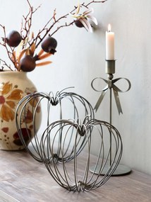 Dovleac decorativ, din metal, D17cm, Pumpkin