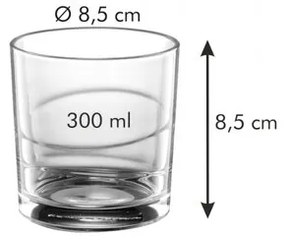 Pahare whisky Tescoma myDRINK 300 ml, 6 buc.