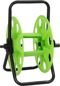 vidaXL Tambur de furtun autonom, verde, pt. furtun 45 m 1/2 inch, oțel