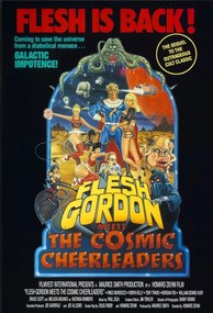 Ilustrație Flesh Gordon Meets The Cosmic Cheerleaders