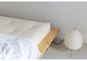 Saltea futon albă mediu-fermă 90x200 cm Comfort – Karup Design