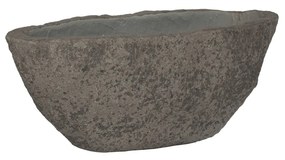 Ghiveci Mt. Verita, diorit gri, dimensiuni multiple - Ghivece de ceramica mărimea: XS - 44,5 x 18,5 x 16,5 cm