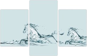 Tablou - Cai din picături de apă (90x60 cm)
