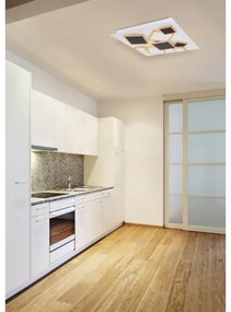 Plafonieră LED dimabilă Globo 48290-50 RABEA LED/50W/230V + telecomandă