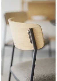 Scaune de dining bej/natural 2 buc. Maymont – Rowico