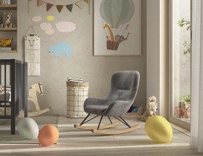 BALANSOAR ROCKY MINI ANTRACIT BOUCLÉ