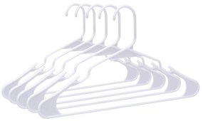 Set umerase tricouri din Plastic cu Design Ergonomic, Alb, UUUM32