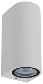 Aplică de exterior ZARO 2xGU10/35W/230V IP44 albă Lucide 69801/02/31