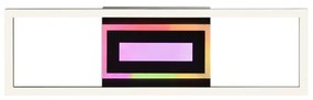 Plafonieră Brilliant-LED RGBW dimabil BESSON LED/20W/230V 3000-6500K negru + telecomandă