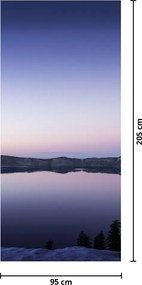 Fototapet pentru ușă - Lac (95x205cm)