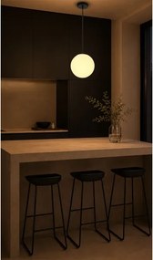 BRILAGI - Lustră suspendată pe cablu POLOS 1xE27/40W/230V Ø 20 cm neagră
