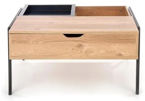 Masuta de cafea Podium - L85 x l80 x H43/64 cm