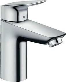 Baterie lavoar Hansgrohe Logis 100 cu ventil Push-Open crom
