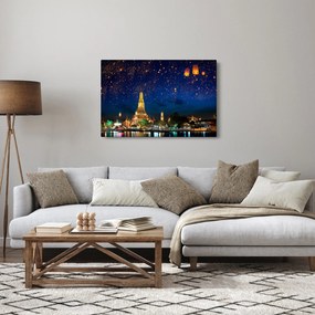 Tablou - Lampioane norocului, Bangkok (90x60 cm)