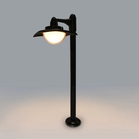 Lampa exterior moderna neagra pentru podea Isola 3k