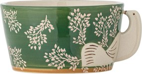 Bol mic verde pentru supă din gresie 460 ml Hezha – Bloomingville