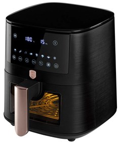 Friteuza aer cald, capacitate mare 8 l Airfryer Black Rose Berlinger Haus BH 9604