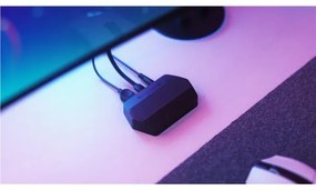 Set pentru reproducerea în oglindă a ecranului 4D Nanoleaf NF082K02-40LS + benzi luminoase 4m 65"