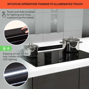 Klarstein Royal Flush Eco, hota, 90 cm, 714 m³/h, A+