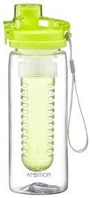 Sticla apa cu infuzor 700ml, verde, Summer