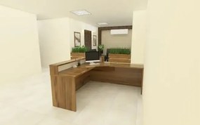 Mobilier Receptie RSN 07,colt stanga