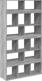 vidaXL Separator de cameră gri sonoma, 100x33x187,5 cm, lemn prelucrat