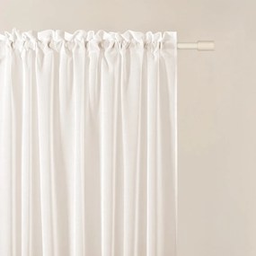 Perdea clasică în culoarea crem Novelia 350 x 250 cm