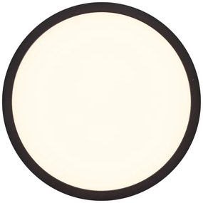 Brilliant - Plafonieră LED TUCO LED/16W/230V, Ø 25 cm, neagră