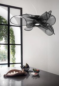 Lustra LED realizata manual La Belle Étoile Black