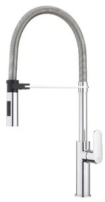 Paffoni - Baterie pentru chiuvetă CANDY cu pipă extractibilă, 52,5 cm, crom lucios