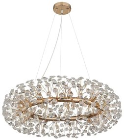 Lustra suspendata design elegant KATRINA auriu