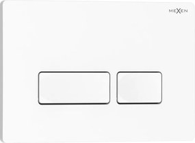 Mexen Tex 04 buton de spălare, alb lucios - 6104-01
