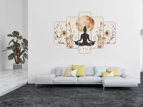 Tablou - Yoga Portocalie (150x105 cm)