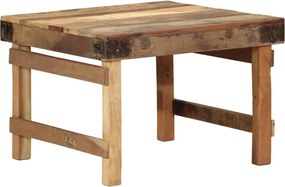 vidaXL Masă de cafea Maro 60 x 55 x 40 cm Lemn recuperat masiv