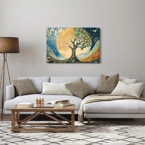 Tablou – Arborele vieții în lună (90x60 cm)